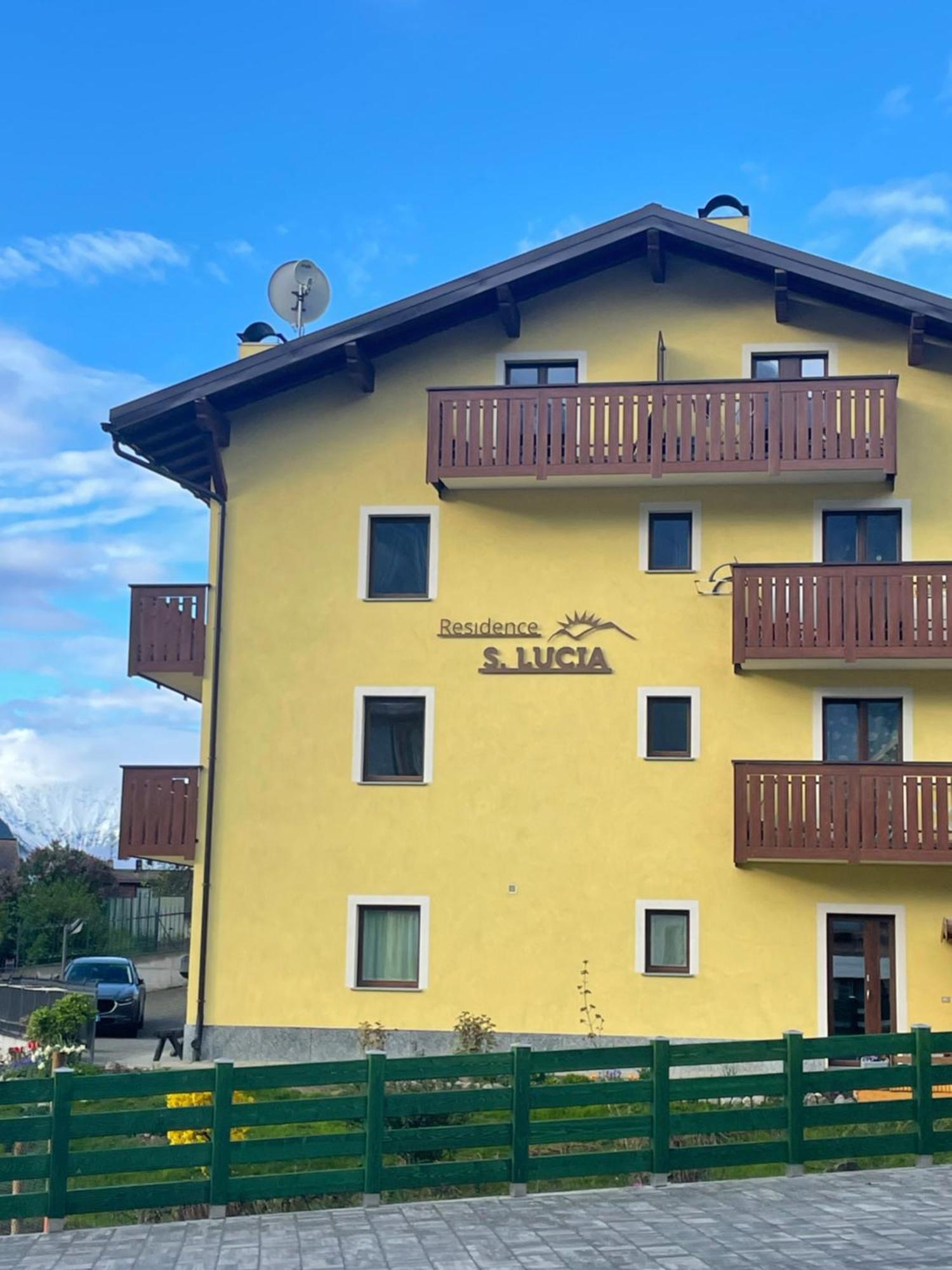 Residence S Lucia - Appartamenti Alle Porte Di Bormio 瓦尔蒂索托 外观 照片